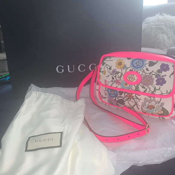 NWT Gucci Flora Crossbody - Picture 7 of 10
